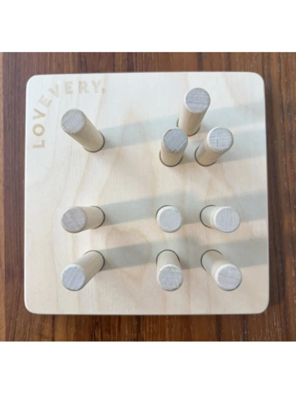 Lovevery Sort and Stack Peg Puzzle